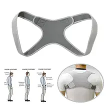 

Men Women Upper Back Brace Clavicle Support Shoulder Neck Pain Prevent Hunchback Invisible Posture Orthotics Posture Corrector