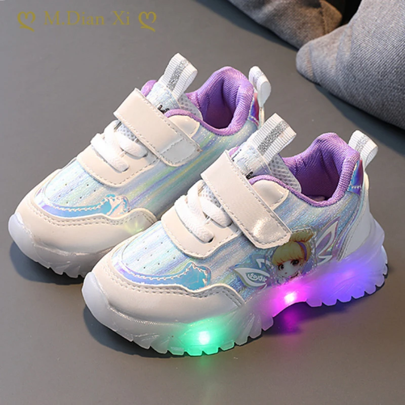 Opblazen Houden Doodt Maat 21 30 Baby Lichtgevende Peuter Schoenen Met Led verlichting Mooie Meisjes  Schoenen Voor Peuter Antislip Gloeiende sneakers Voor Kids Tenis| | -  AliExpress