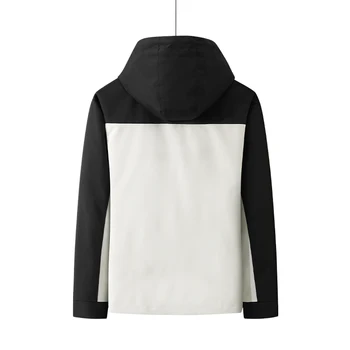 CHRLCK Women's 3 In 1 Thick Hiking Jacket Fleece Waterproof Splicing Windbreaker Outdoor Warm Camping Jacket Windproof Coat 2