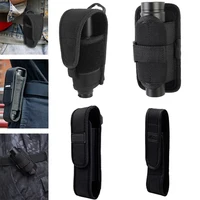 Tactical Flashlight Case Belt Pouch Molle 1000D Nylon Cover for Tactical Lamp Holder LED Torch Holster EDC Tool Fanny Pack 1
