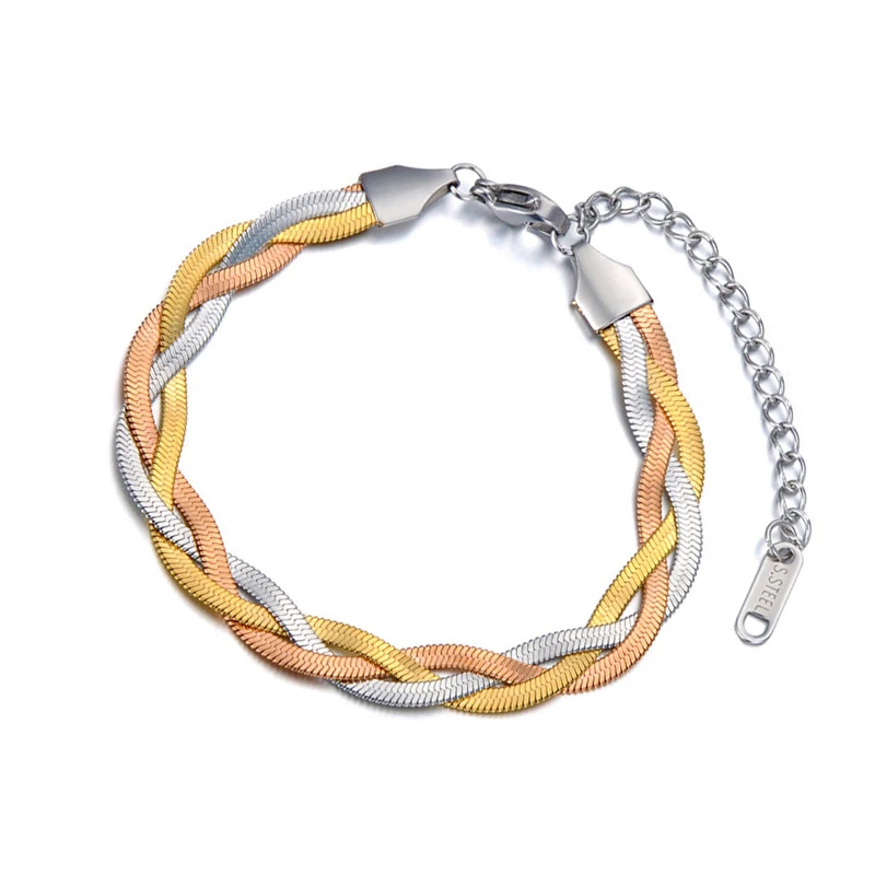Jewelry Blade Braided Bracelet Hip Hop Party Gifts - Image 6