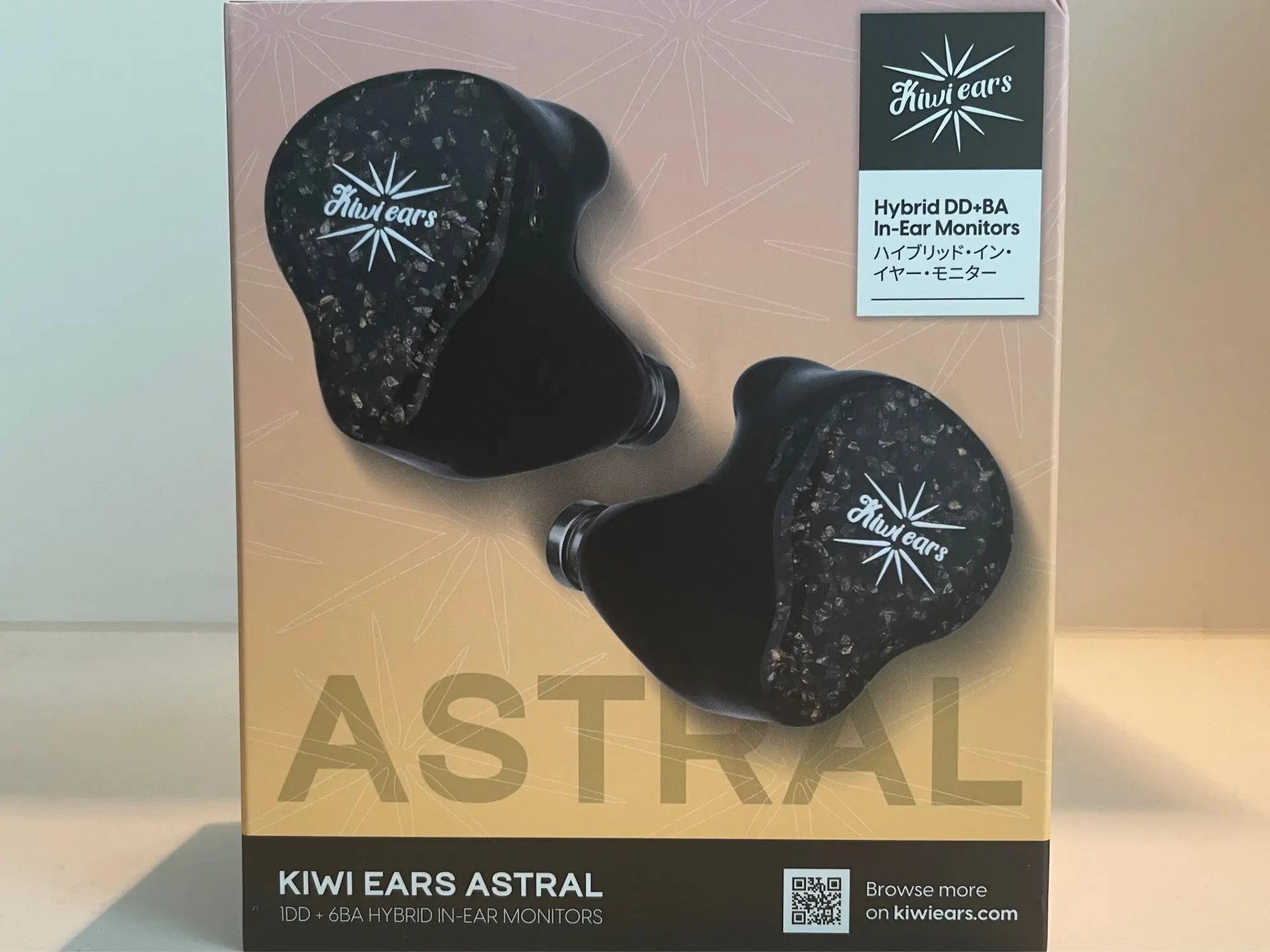 Pre-order Linsoul Kiwi Ears Astral 1DD+6BA Hybrid IEM Earphone