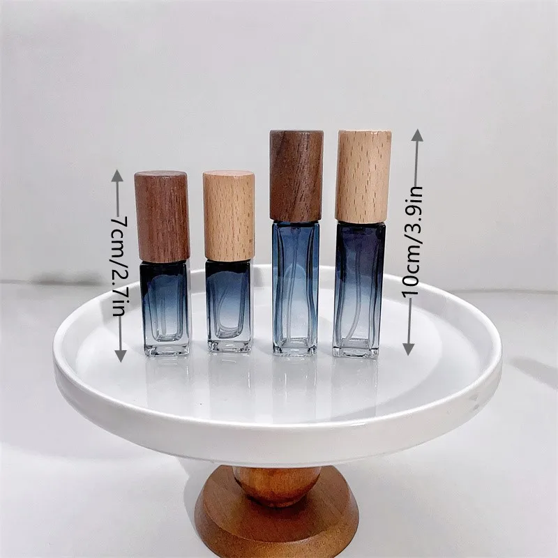 5ml10ml Transparent Glass Perfume Bottle Mini Portable Perfume Essential Empty Containers Atomizer For Travel perfume bottle perfume atomizer mini perfume bottle