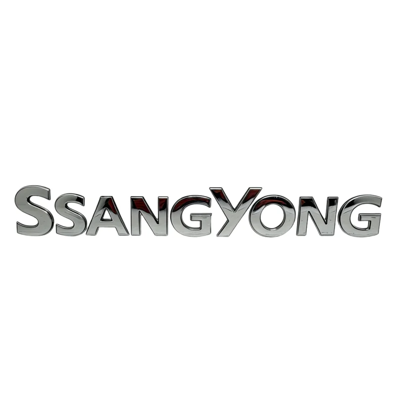 7994008000 쌍용 액티언 로디우스 스타빅 카이런 렉스턴용 접착식 뒷면이 있는 오리지널 새 엠블럼 로고 OEM 7994008000