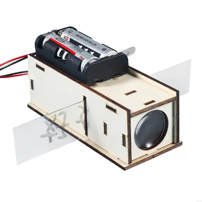 12PB Handmade Assembled Model Kits Slide Projector Model Physics Toy Science Experiment Kits STEM Learning Toy for School
