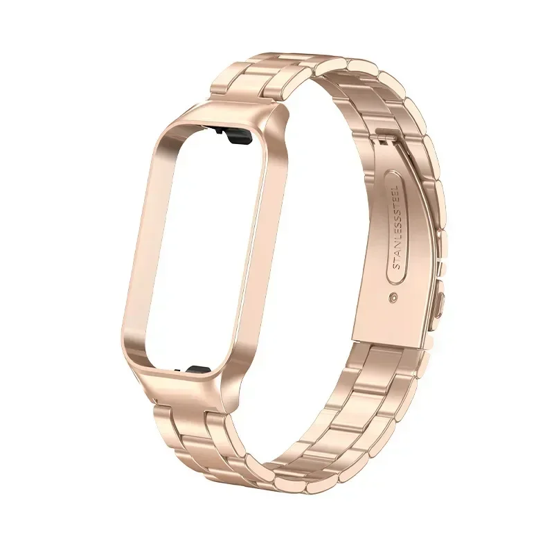 Enhanced Stainless Steel Strap with Metal Bracelet and Protector Case