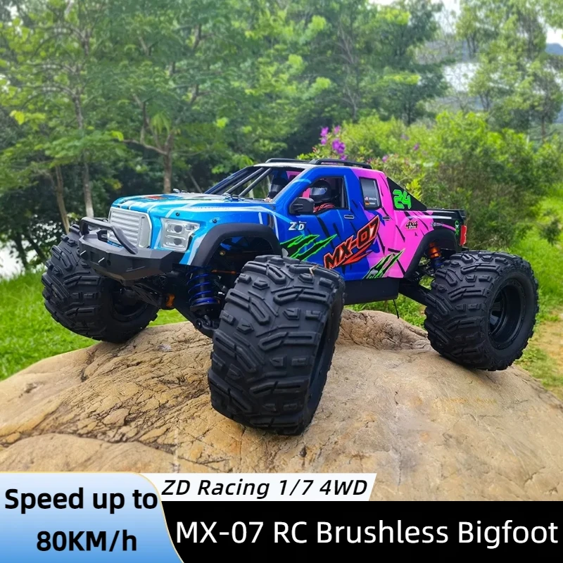 

ZD Racing MX07 MX-07 1/7 4WD 8S Brushless MONSTER TRUCK buggy Off-Road RC Electric 80km/h High-speed Racing Remote Control Cars