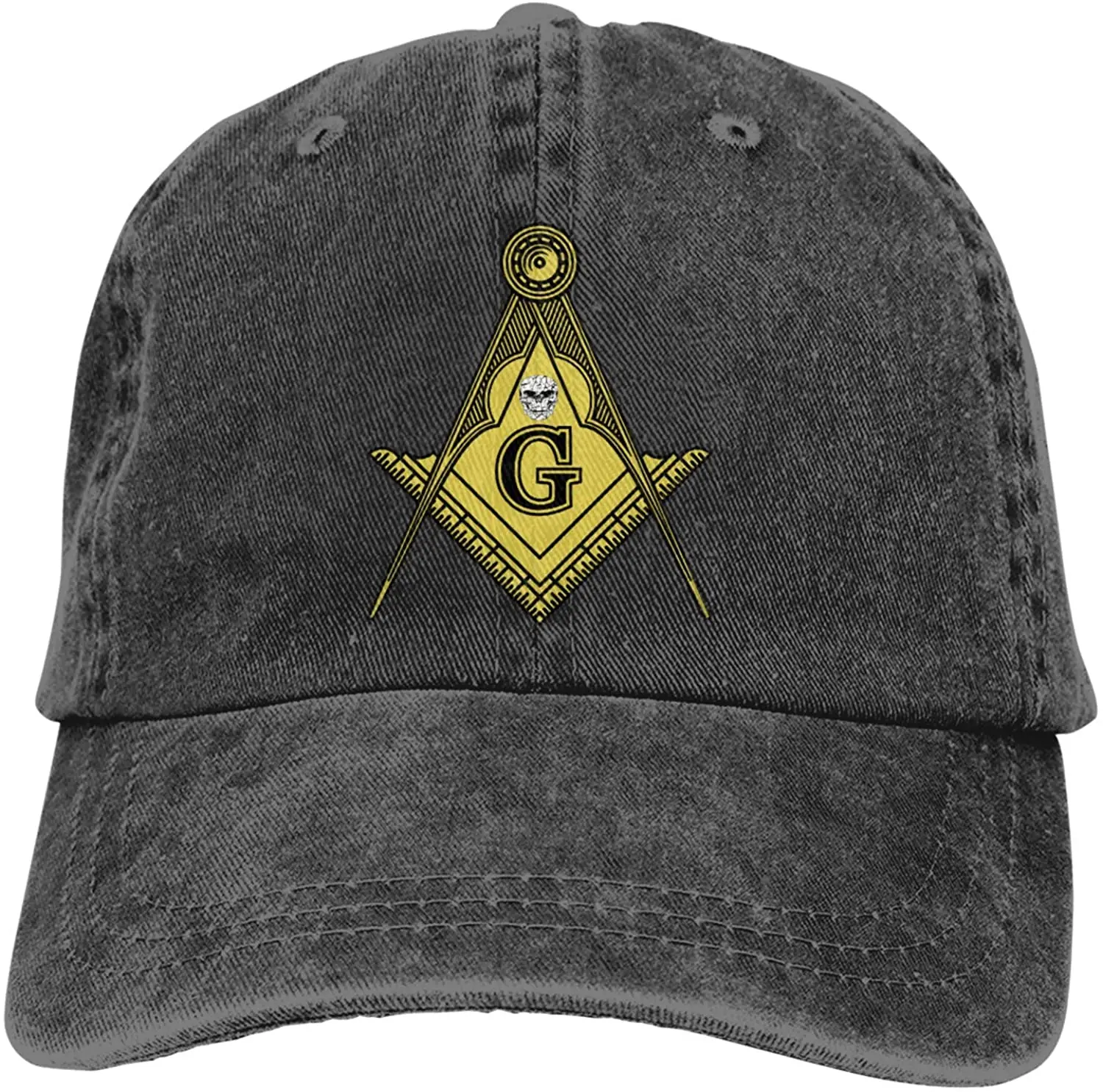 Freemason Masonic Sports Denim Cap 