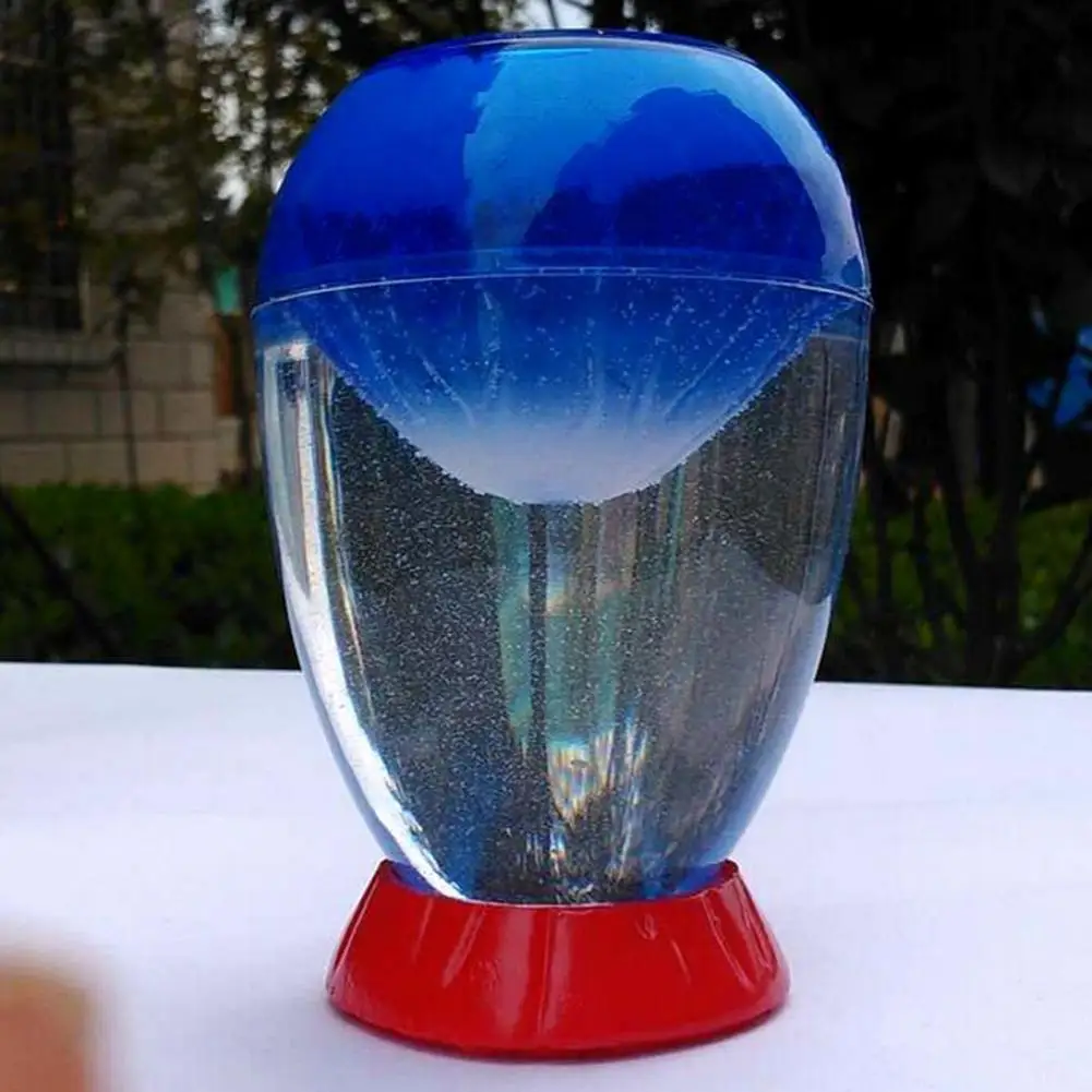 Liquid Hourglass Portable Creative Volcano Cute Egg-shaped Children Small Decorative Hourglass Oil Sandglass Home Decor 4