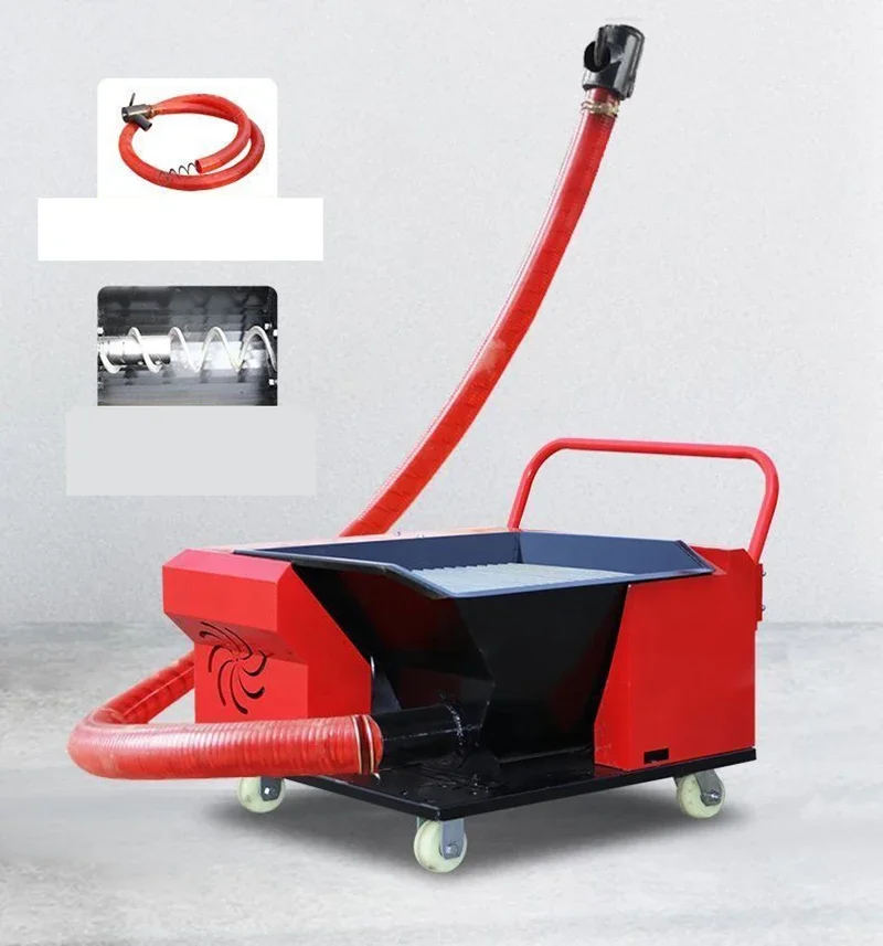 

380v 6m secondary structure concrete conveying small feeding fine stone mortar grouting pouring pump