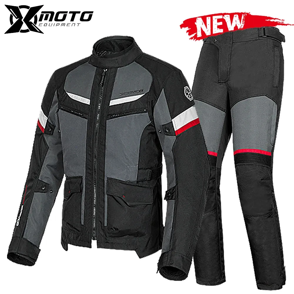 

SCOYCO Motorcyclist Kit Outdoor Race Motocross Riding Motorcycle Jacket Top Motorcycle Jacket Motorbike Outdoor Riding Jacket