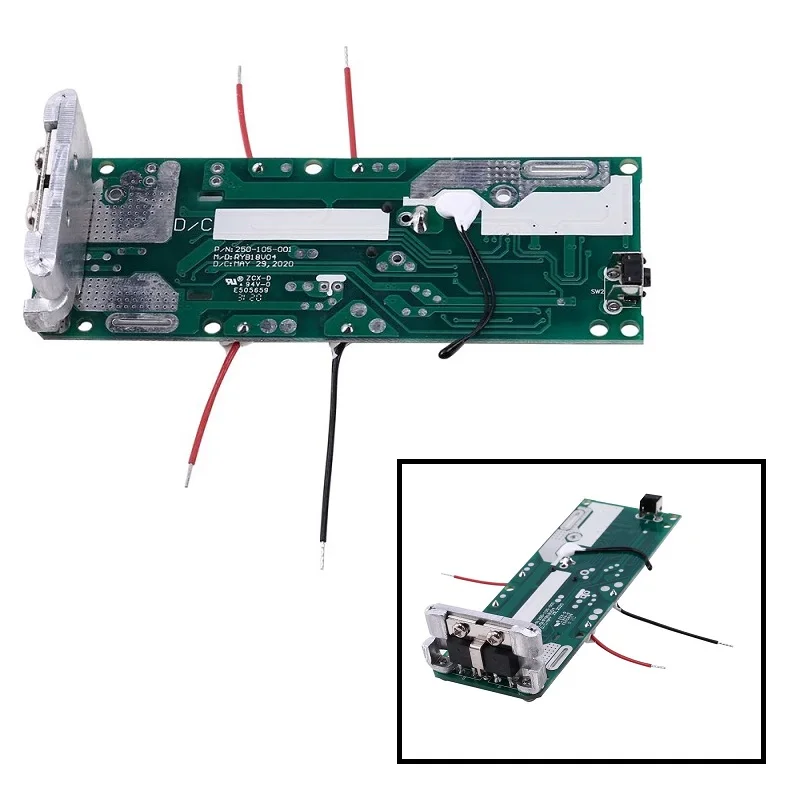 

1pcs PCB Protection Board For Repair Assemble Batteries Pack Standard Chip Board PCB For Replace For Ryobi P108 Tools Battery