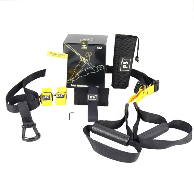 Elastic Band for Training P3-Trx Suspension Training Belt Home Fitness Tension Band Rope Resistance System Gym Equipment