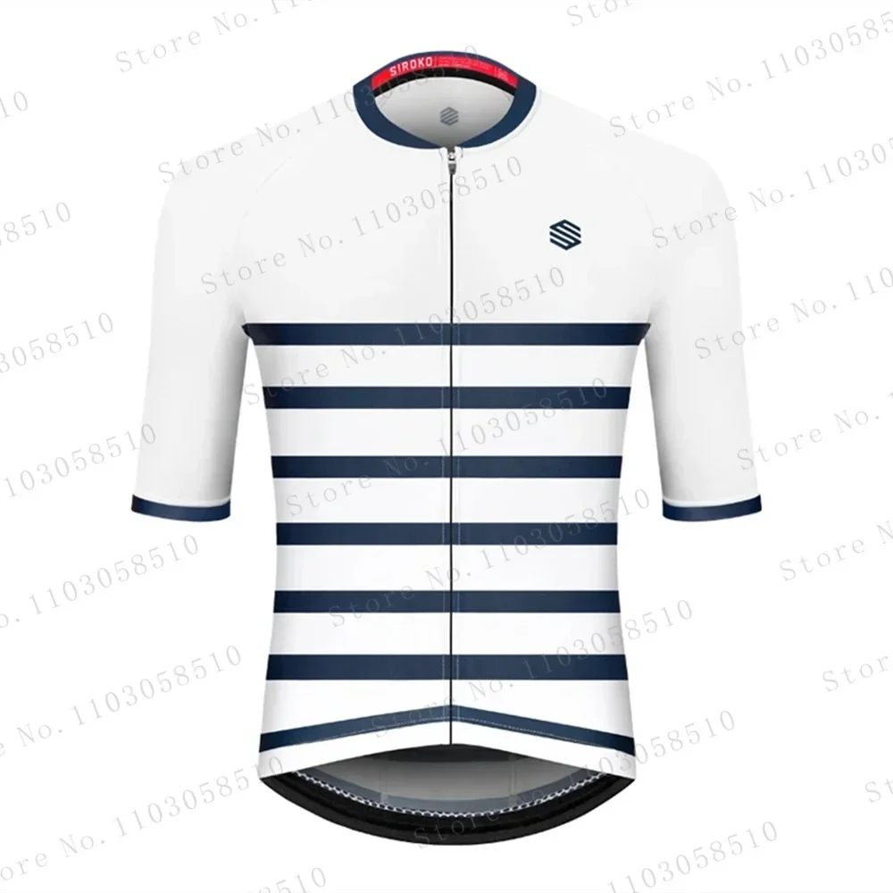Siroko 2024 Men Summer Short Sleeve Cycling Jersey Bicycle Road MTB bike Shirt Outdoor Sports Ropa ciclismo Clothing Breathable 4