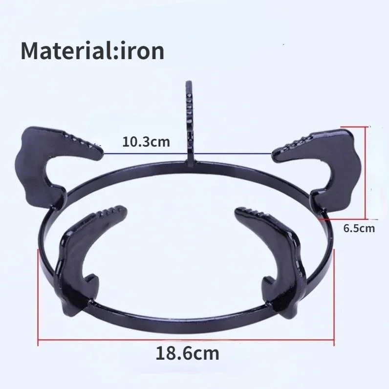 Wok Support Ring RANJOVER Cast Iron - Stabilizer Rack For Round Bottom ...