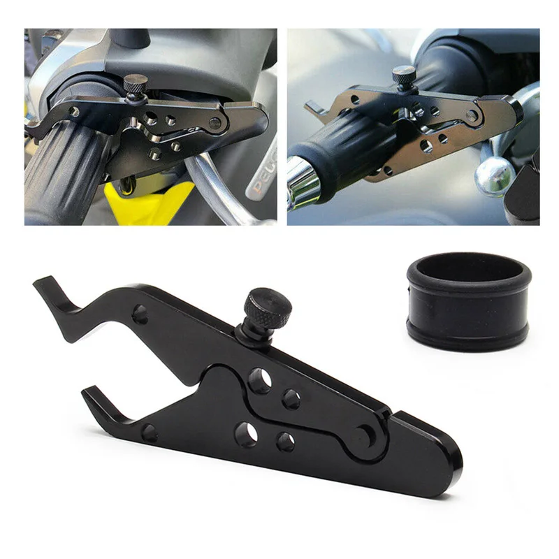 

Universal Motorcycle CNC Aluminum Cruise Control Throttle Lock Assist Retainer Grip Clip Auxiliary Handleholder Moto Accessories