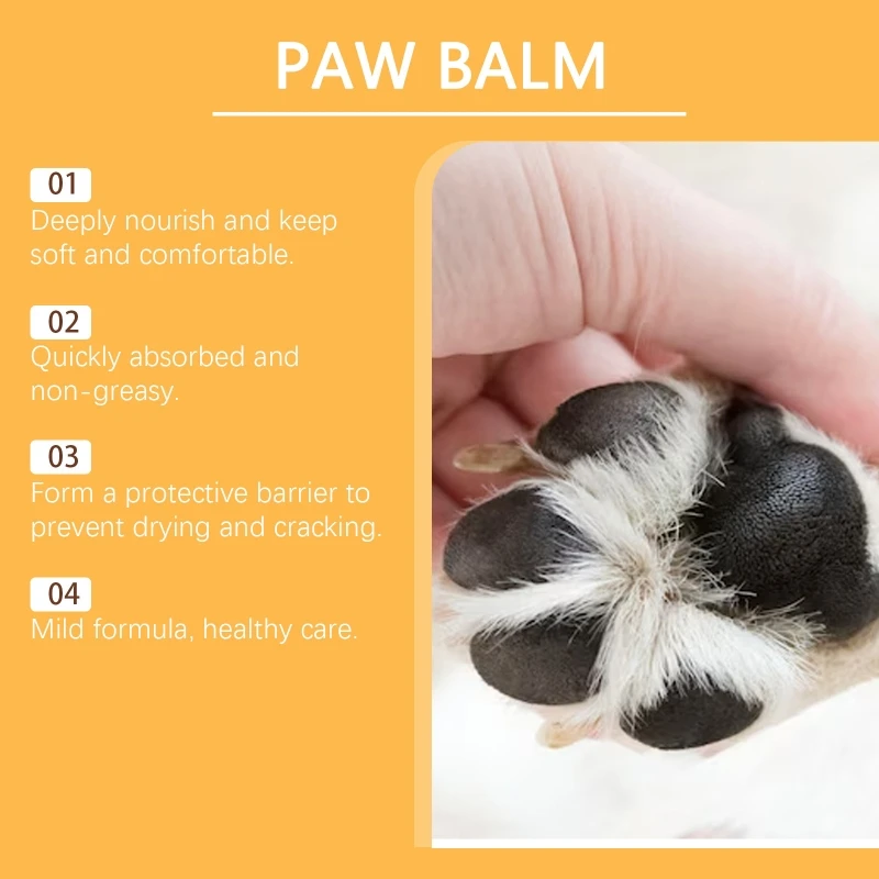 Cats Winter Paws Cream Pet Paws Balm Dry Noses Moisturizer Butter Balm