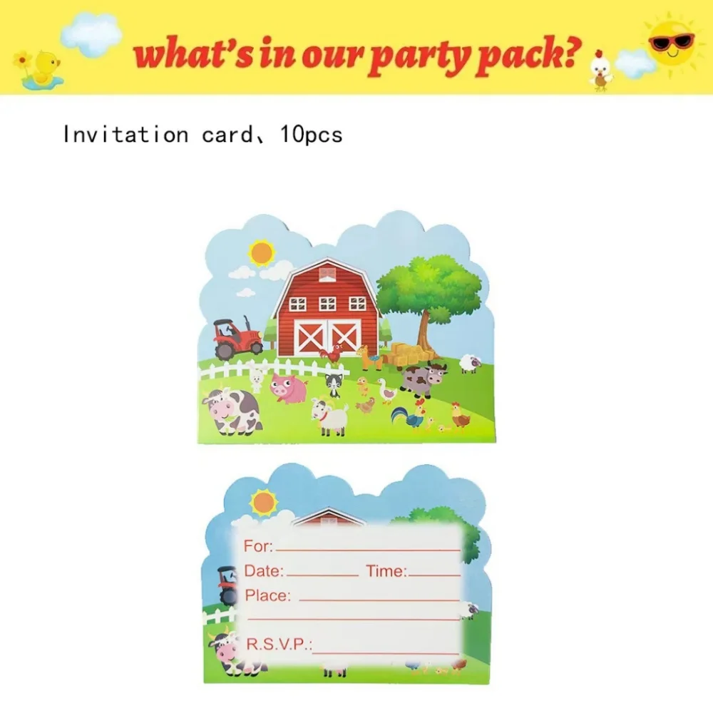 Invitation-10pcs