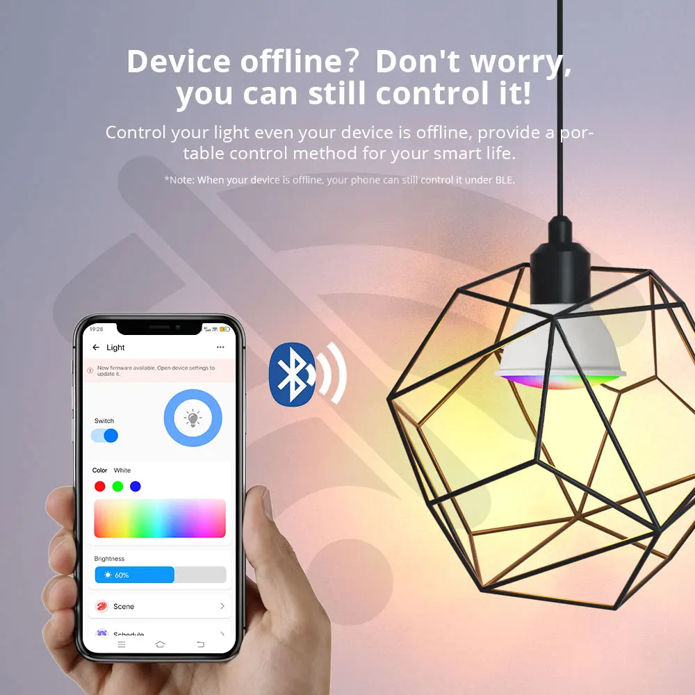GU10/MR16 WiFi Zigbee Smart LED Bulb RGB CW White 5W Dimmable Lamps eWelink APP Control Work With Alexa Google Home Smartthings