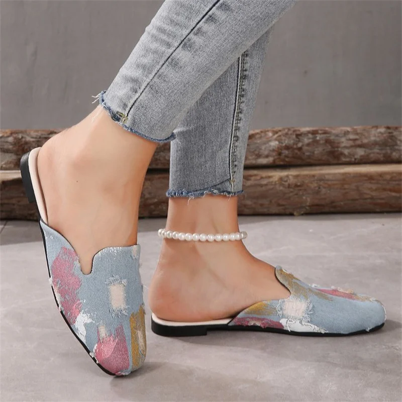 female Shoes Autumn New ladies Thick Sole Casual Versatile Board Shoes Fashion Simple Women's Slippers