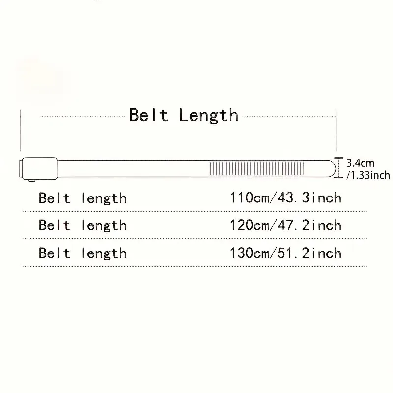 PAUL HUEMAN Stylish Men's PU Leather Belt - Fashion Belts Business Automatic Buckle_voghion.com