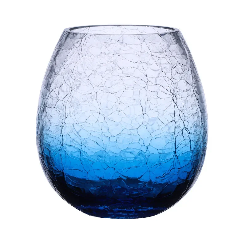 Creative Japanese-style ice-cracked glass household water glass foreign wine  glass whiskey drinking water cup - AliExpress