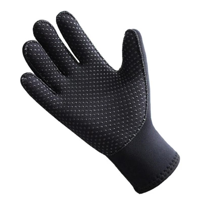 Water Glove 3mm Neoprene Five Finger keep Warm Wetsuit Winter Diving Gloves Snorkeling Paddling Surfing Kayaking Spearfishing 4