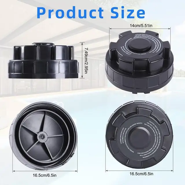 Borító Klórozó Cl200 Cl220 Csere Fedél Tartós Abs Anyag Fekete Adagoló Gyógyfürdői Pezsgőfürdő Úszómedence Alkatrészek - Image 6