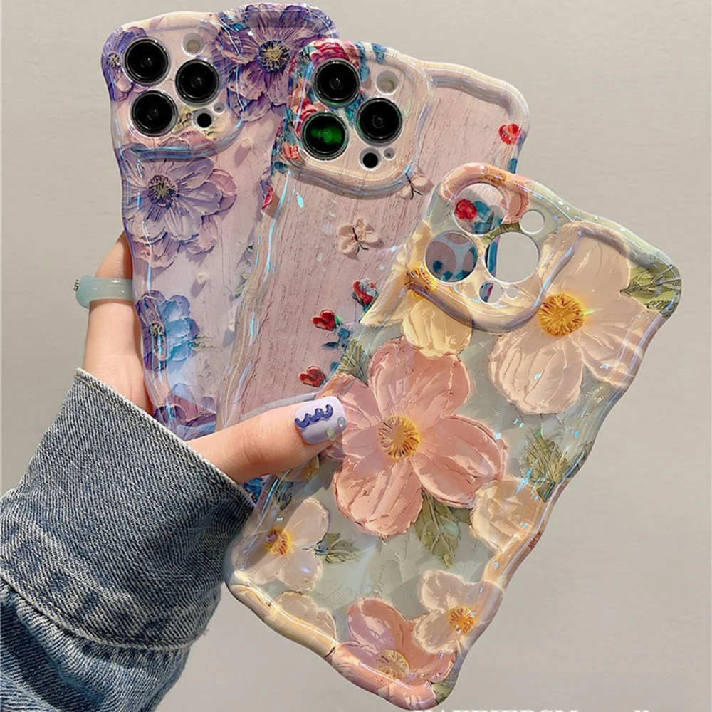 Vintage Floral Oil Painting Phone Case