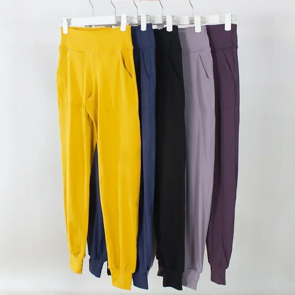 

Lemon Women Relaxed Elastic Jogging Pants Designed for On the Move Casual Fitness Yoga Trousers Gym Running Sports Pants