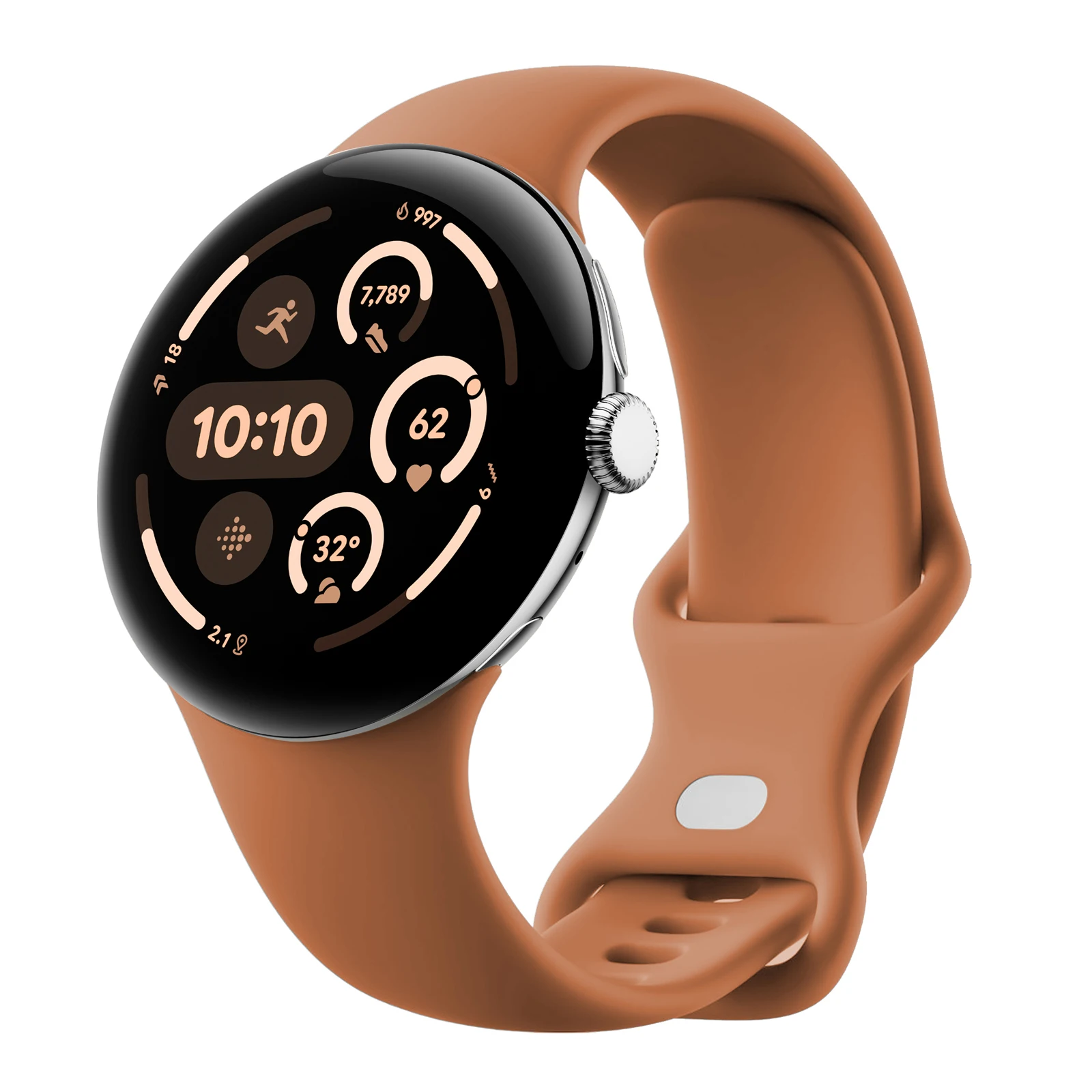 Sport Silicone Strap for Smartwatch - 45mm Wristband Accessory Bracelet