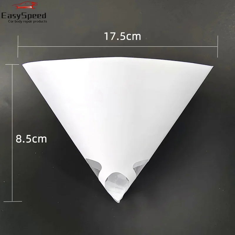 Paint filter funnel paper filter disposable paint cone nylon paper funnel 100 mesh