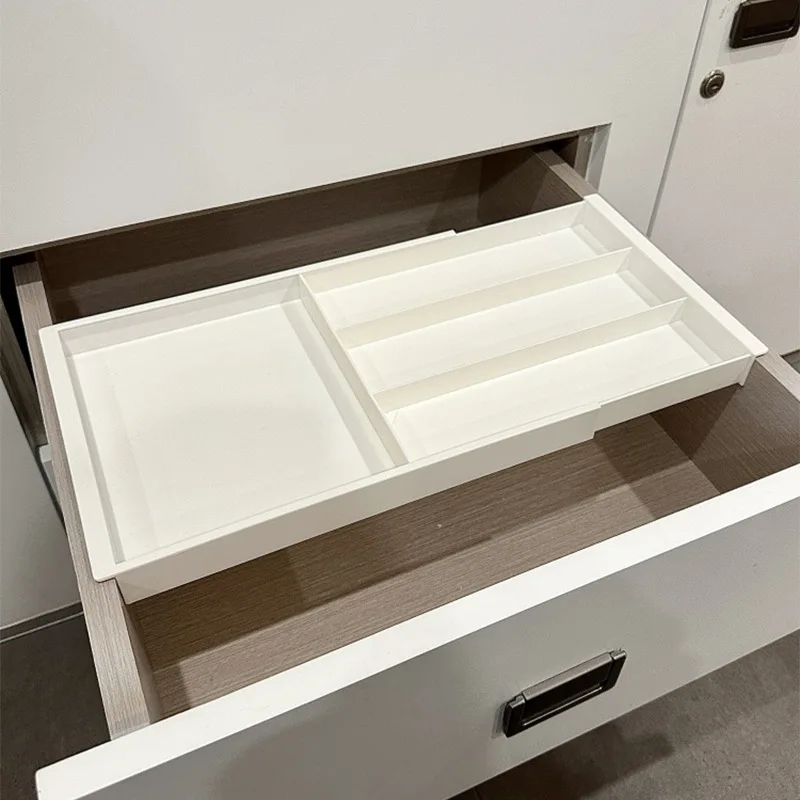 Silverware Drawer Organizer Expandable Cutlery Organizer Utensil Tray Kitchen Adjustable Flatware Tray Cutlery Holder