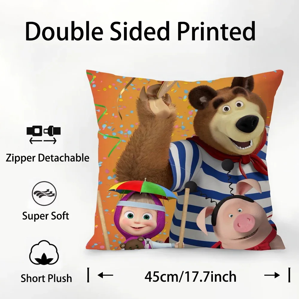 Cushion cover on sofa