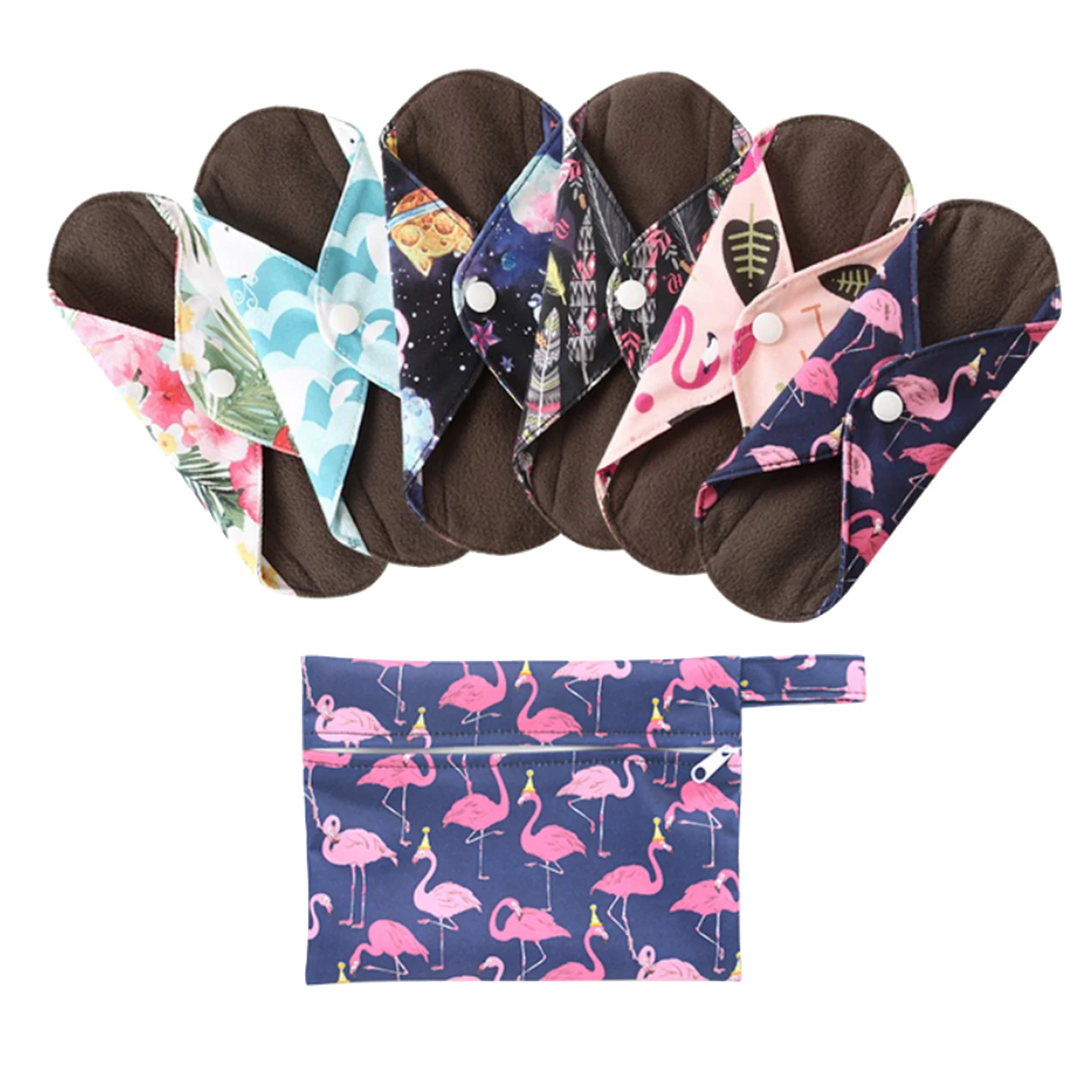 Daily Pads for Monthly Reusable Gaskets Sanitary Pad Pouch Panties for Periods Absorbent Menstrual Panties Women to Towels Care sanitary pads