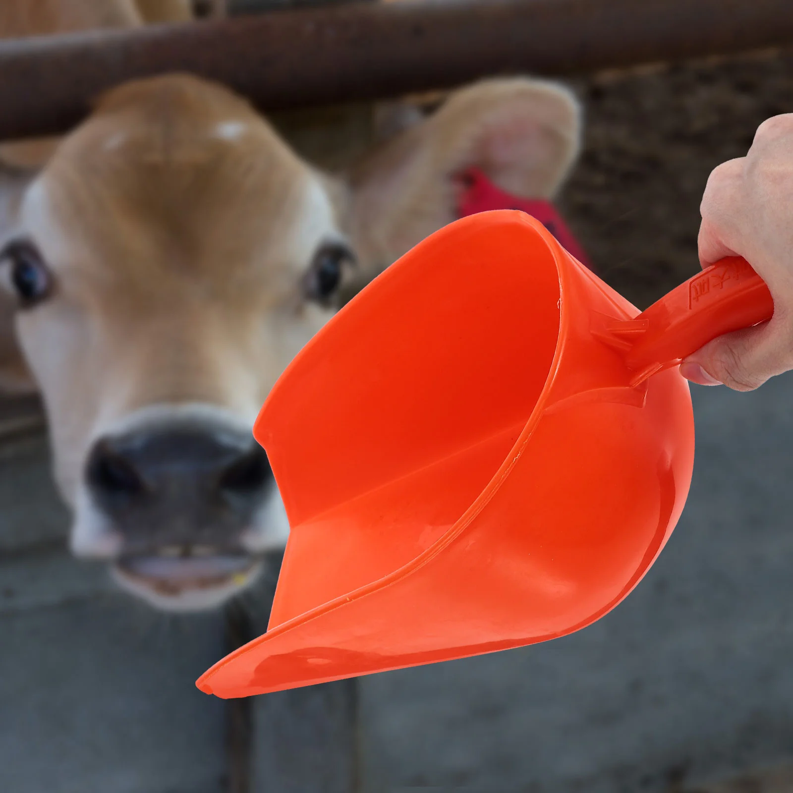 

Handheld Garden Scoop Household High Capacity Reusable Plastic Food Poultry