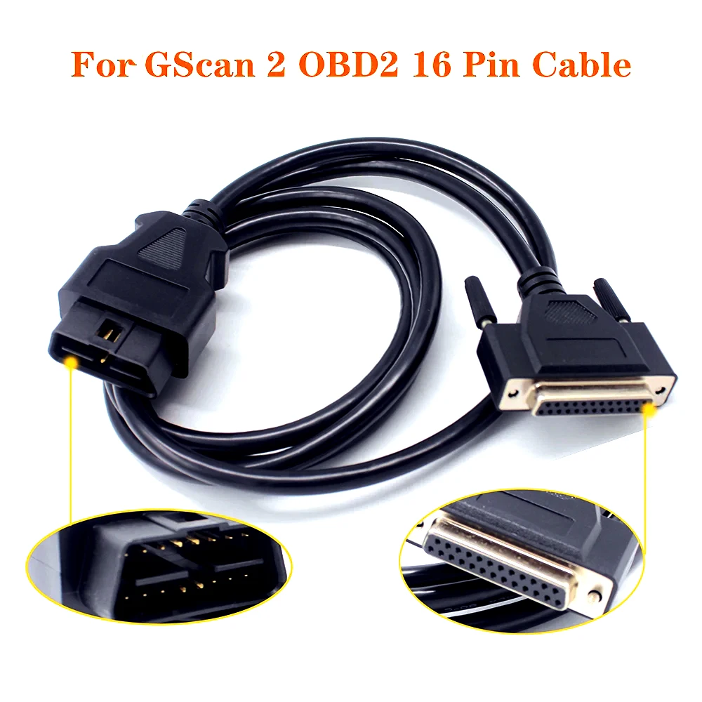 

Diagnostic Cable for Gscan2 G1PDDCA001 G1PDDC A006 Connects To Gscan 2 Main Test Line Adapter OBD2 16PIN VS Gscan3 Gscan 3
