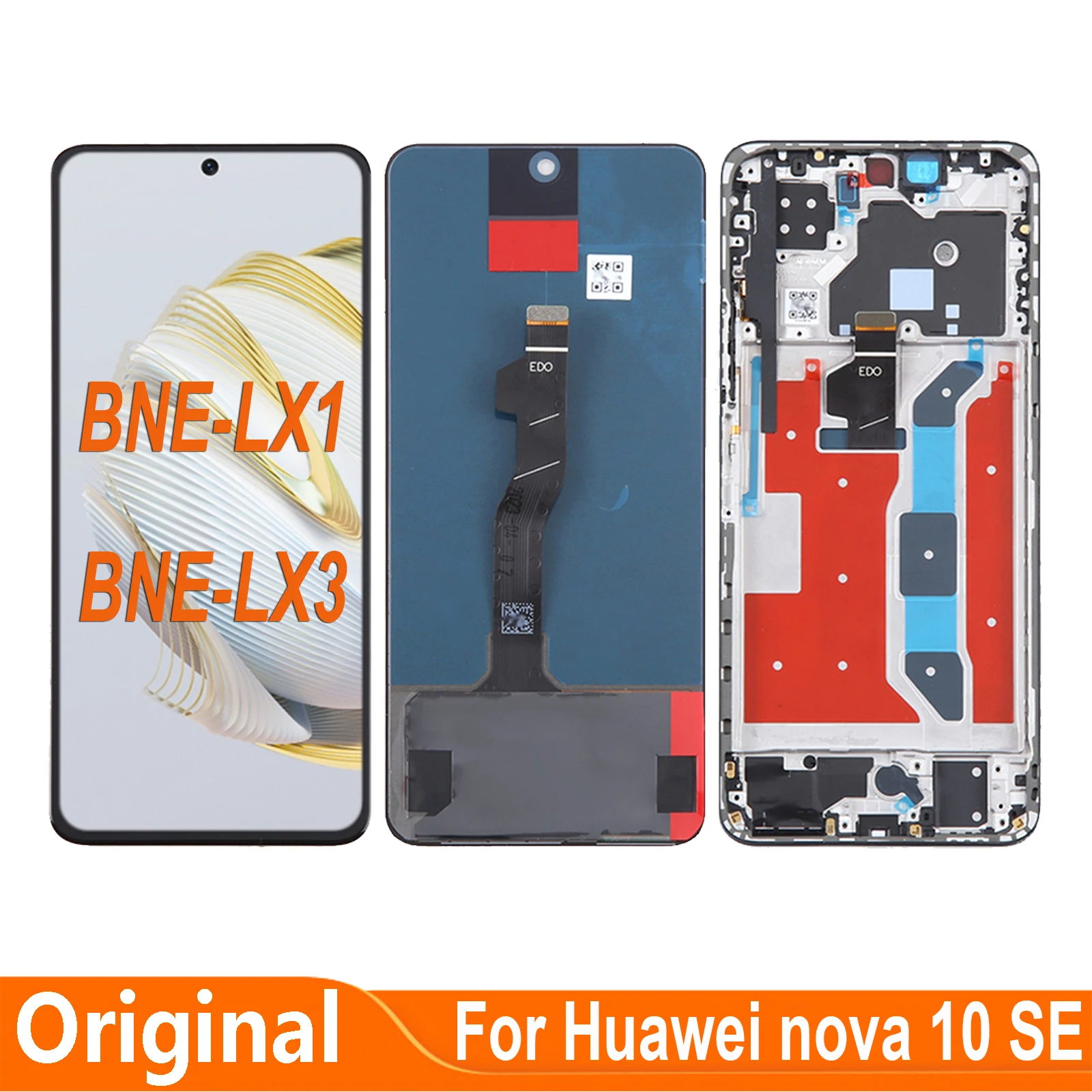 original-pour-huawei-nova-10-se-bne-lx1-bne-lx3-lcd-Ecran-tactile-digitizer-assemblee