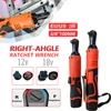 12V/18V Impact Wrench Cordless Rechargeable Electric Wrench 3/8 Inch Right Angle Ratchet Wrenches Impact Driver Power Tool 1