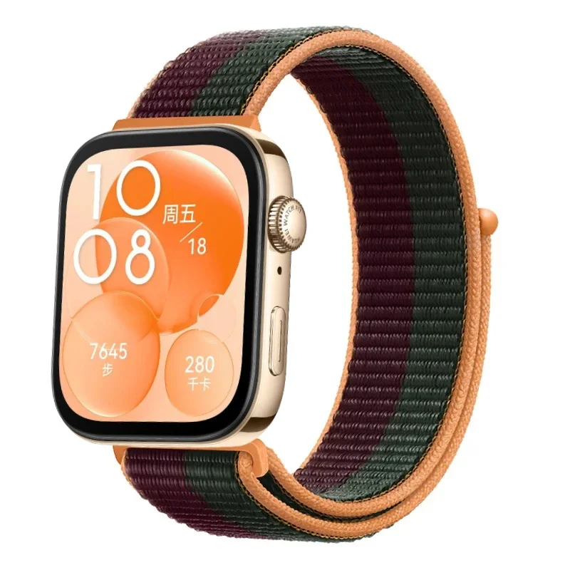 Nylon Loop Sport Strap - Soft Bracelet Band for Smartwatch Accessories