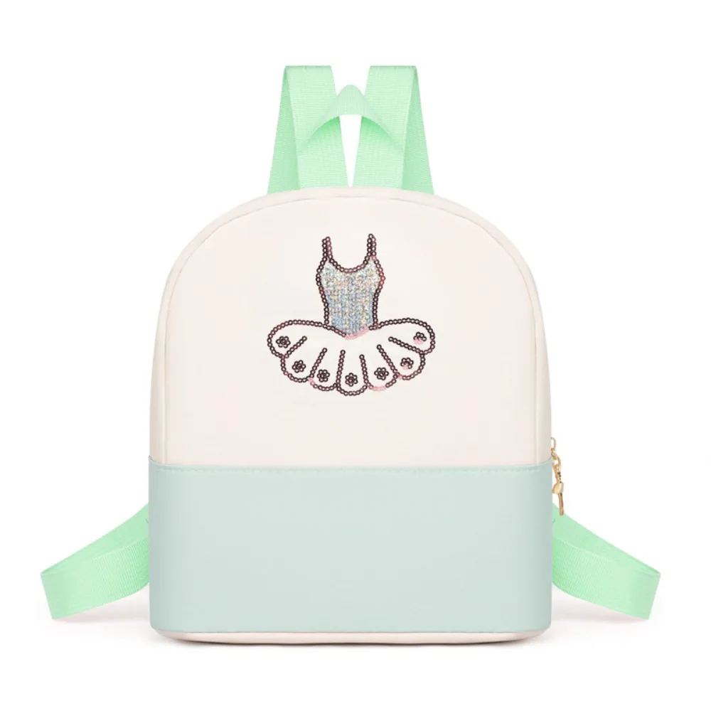 Cute Children's Dance Bag Princess Style Waterproof Ballet Bag Backpack Wear-resistant Breathable Girls Ballet Sports Bag