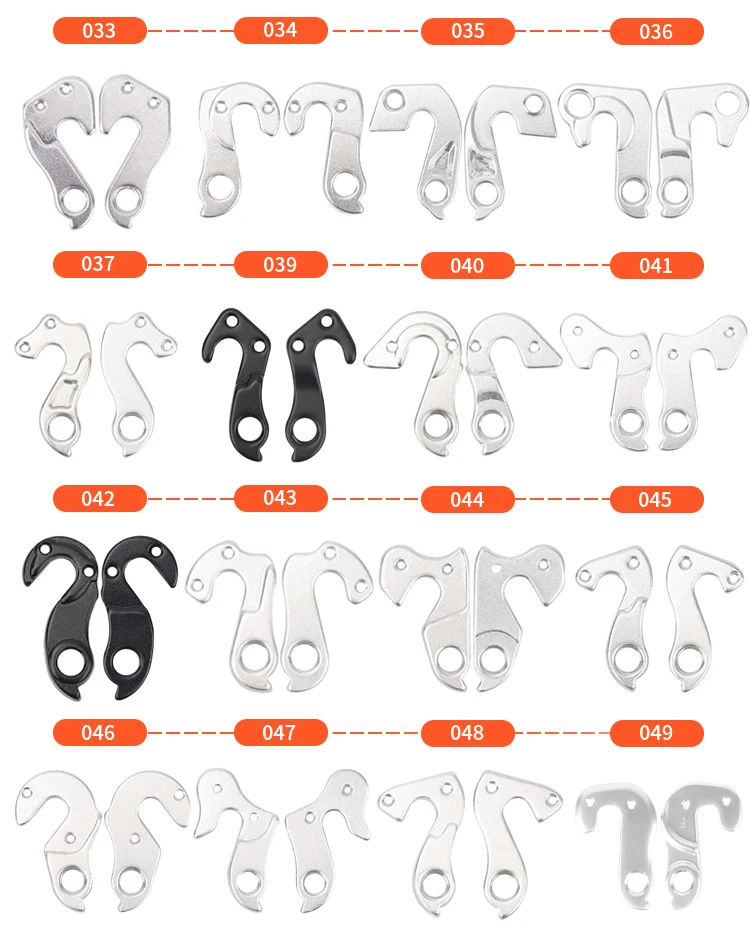 Description Picture 4 of itemLebycle MTB Road Bicycle Parts Rear Derailleur Hanger Mountain Bike Frame Gear Tail Hook Bicycle Parts