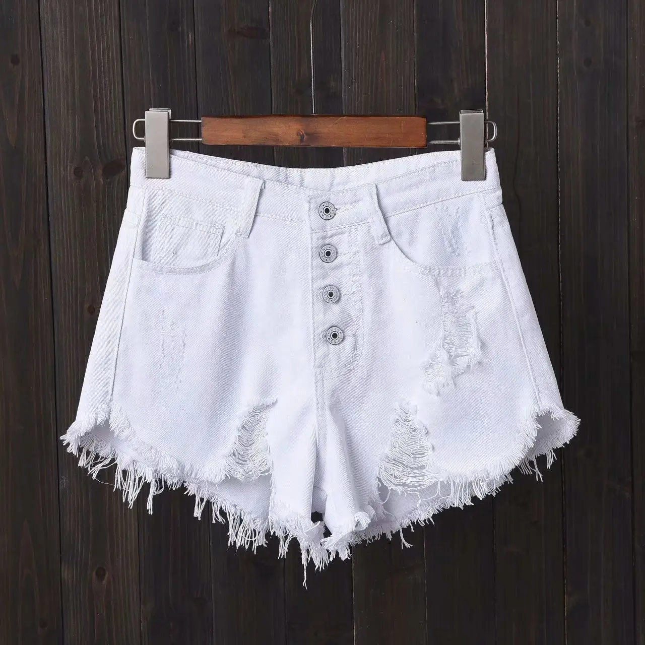 Button-down white