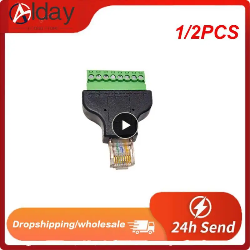 

1/2 шт., коннекторы для кабелей Ethernet