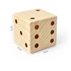 Giant Wooden Dice Lightweight Role-playing Dice Suitable For Outdoor And Indoor Beach Adults 6