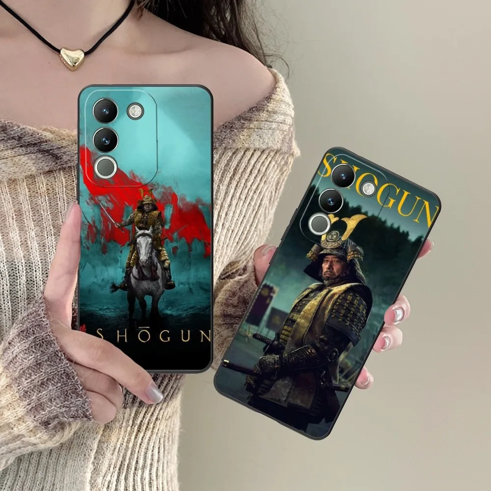 Fashion Shogun Mobile Cell Phone Case For Vivo Y95 Y93 Y31 Y20 V19 V17 V15 Pro X60 Nex Black Soft Phone Cover Funda
