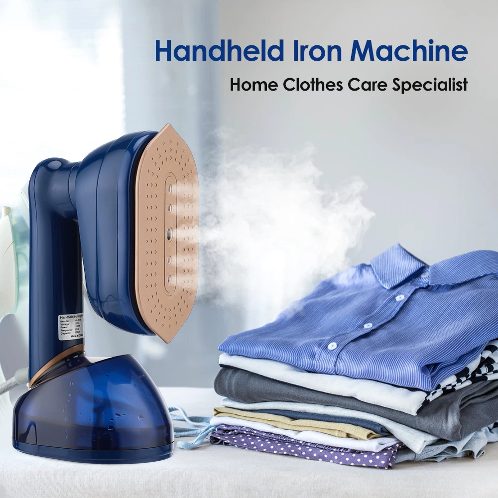 Portable Mini Ironing Machine, Handheld Mini Ironing Machine, Handheld  Travel Steamer Iron, Fast Heat-up Dry Ironing Machine for home travel