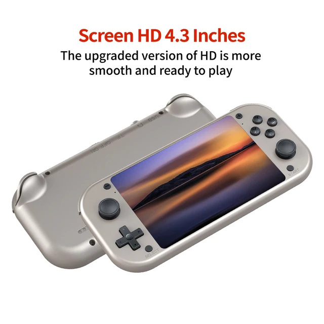 BOYHOM M17 Retro Handheld Video Game Console Open Source Linux System 4.3 Inch IPS Screen Portable Pocket Video Player 64GB 2