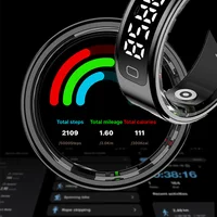 2026 R11C Smart Ring Men Women LED Display Screen Health Ring Heart Rate Sleep Monitor Waterproof Smartring for Android IOS - Image 5