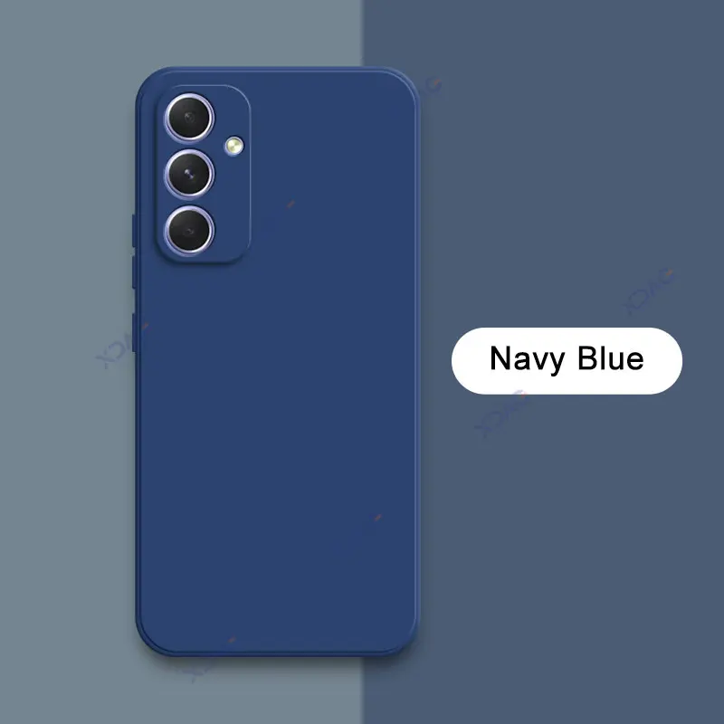 Square Liquid Silicone Phone Case - 360° Protective Soft Shockproof Back Cover - Girls' Stylish Accessory